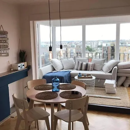 Prachtig Dakappartement Met Zonneterras * Ostende